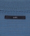 SHIPS:〈手洗い可能〉クロシェライク サマーニット オープンカラーシャツ