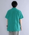 【SHIPS別注】BENCH MARKING SHIRT: フラワーレース オープンカラーシャツ