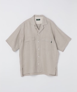 TAKE&SONS: LINEN OPENCOLLAR SHIRT