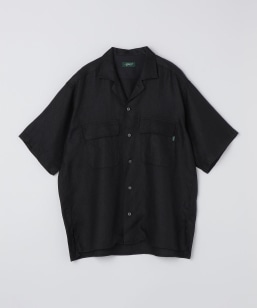 TAKE&SONS: LINEN OPENCOLLAR SHIRT