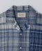 ORIGINAL MADRAS TRADING COMPANY: NAVY MADRAS CHECK SHORT SLEEVE SHIRT