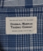 ORIGINAL MADRAS TRADING COMPANY: NAVY MADRAS CHECK SHORT SLEEVE SHIRT