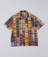 ORIGINAL MADRAS TRADING COMPANY: MADRAS PATCHWORK SHORT SLEEVE SHIRT ���̑�