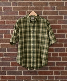 SHIPS: AUTHENTIC �}�h���X �`�F�b�N �V���[�g�X���[�u �V���c