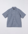 IKE BEHAR: USA CHAMBRAY OVER SHIRT ���C�g�u���[