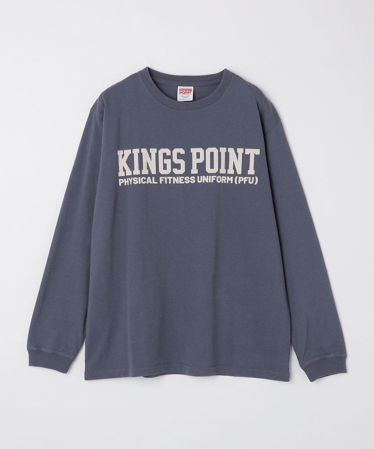 KINGS POINT: ロゴ プリント 長袖 Tシャツ: Tシャツ/カットソー SHIPS