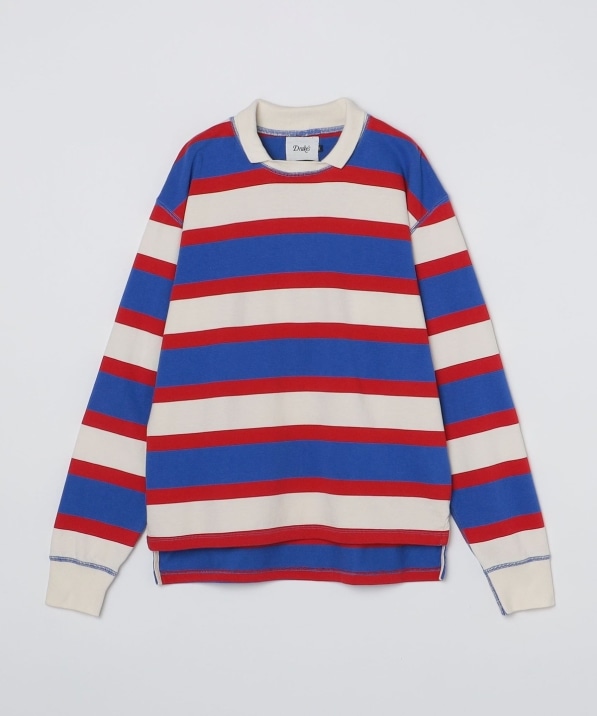 Drake's: MOCK STRIPE RUGBY SHIRT｜ SHIPS 公式サイト