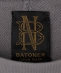 BATONER: ULTRA CREAMY INLAY CREW NECK LONG SLEEVE