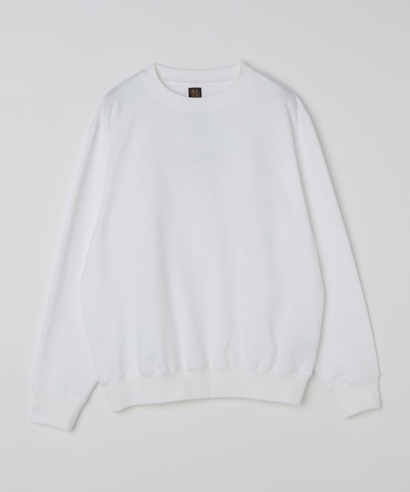BATONER: ULTRA CREAMY INLAY CREW NECK LONG SLEEVE