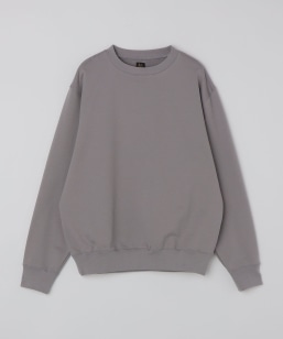 BATONER: ULTRA CREAMY INLAY CREW NECK LONG SLEEVE