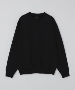 BATONER: ULTRA CREAMY INLAY CREW NECK LONG SLEEVE