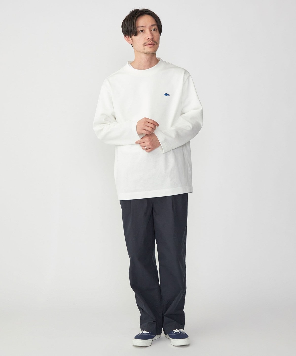 SHIPS別注】LACOSTE: ヘビー ピケ バスクシャツ: Tシャツ/カットソー