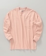 SHIPS: SCREEN STARS ロングスリーブ Tシャツ (ロンT) ピンク