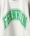 【WEB限定/SHIPS別注】FRANKLIN&MARSHALL: ビッグ アーチ ロゴ プリント スウェット (トレーナー)