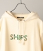 【WEB限定】SHIPS: フラワー柄  SHIPS ロゴ  ユニセックス スウェット パーカー