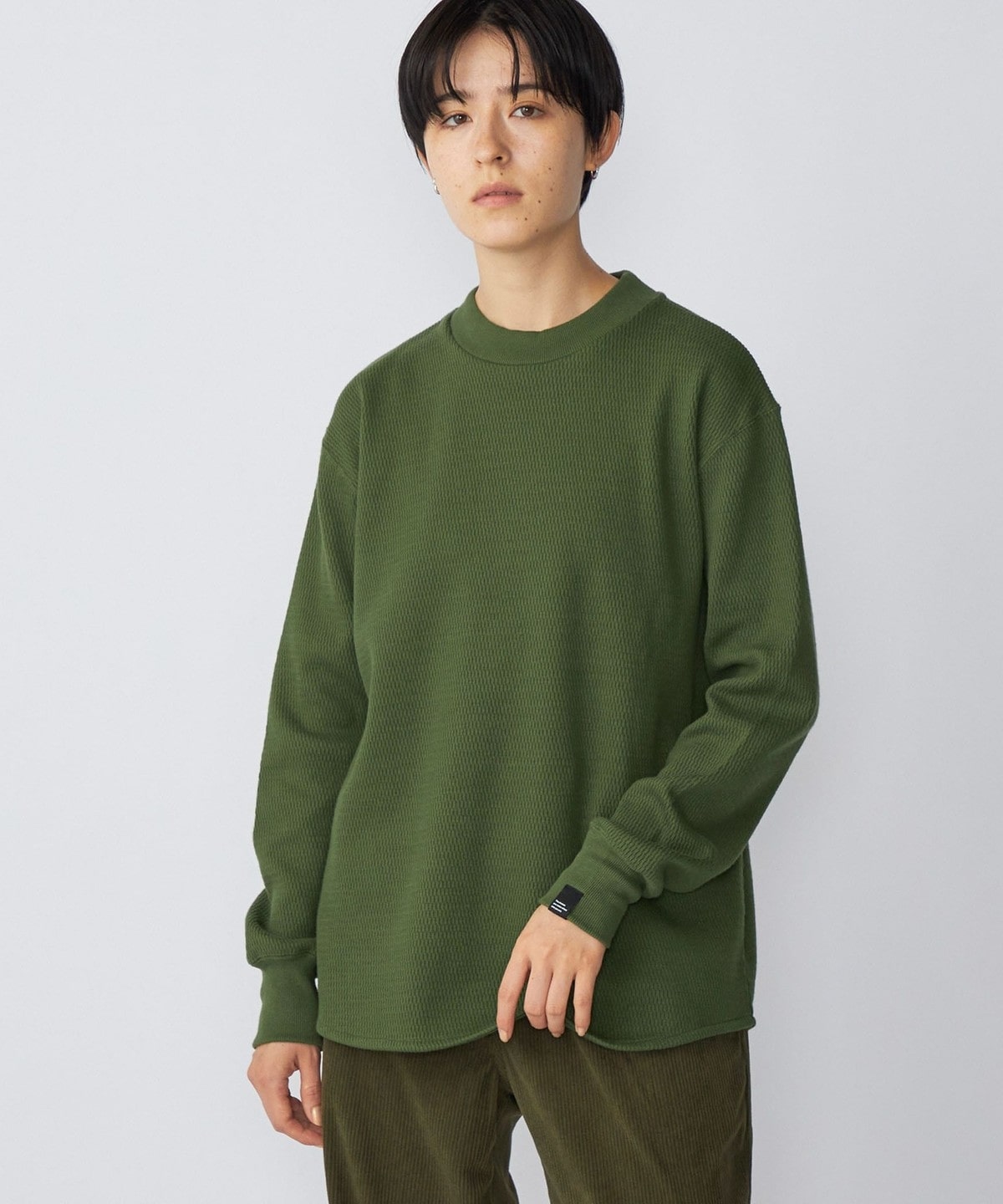 ［極美品／完売モデル］《★ nonnative ★》サーマルウールカットソー