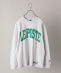 【WEB限定/SHIPS別注】RUSSELL ATHLETIC: カレッジ プリント Tシャツ (ロンT) 22SS