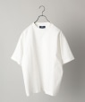 【SHIPS別注】+phenix:〈接触冷感/紫外線防止〉ハイゲージ モックネック Tシャツ ホワイト
