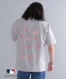 *SHIPS: メジャーリーグベースボール アート プリント Tシャツ グレー