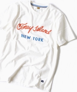 RUSSELL ATHLETIC×SHIPS: �ʒ� �v�����g T�V���c