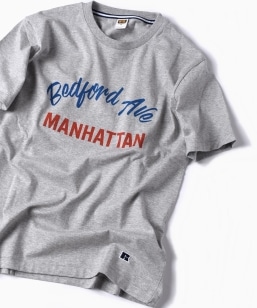 RUSSELL ATHLETIC×SHIPS: �ʒ� �v�����g T�V���c