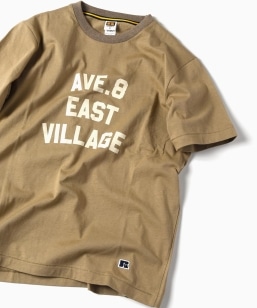 RUSSELL ATHLETIC×SHIPS: �ʒ� �v�����g T�V���c