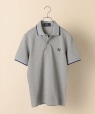 FRED PERRY:【M12】ENGLAND ポロシャツ グレー