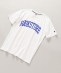 【SHIPS別注】RUSSELL ATHLETIC: カレッジ プリント Tシャツ