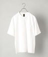 【SHIPS別注】BATONER: オーガニックコットン ハイカウント Tシャツ ホワイト