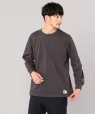 【SHIPS別注】RUSSELL ATHLETIC: ベーシック ポケット Tシャツ (ロンT) ダークグレー