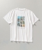 SHIPS: CLAUDE MONET アート プリント Tシャツ