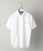 【d fashion/MAGASEEK別注】SHIPS: 抗菌 吸水速乾 ワンポイント ロゴ ワッペン ポロシャツ