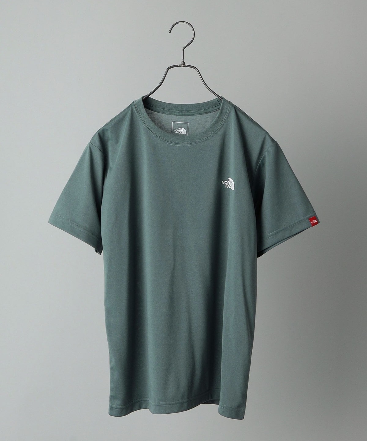 THE NORTH FACE: S/S SQUARE CAMOUFLAGE Tシャツ ライトブルー