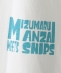 SHIPS: アート モチーフ プリント Tシャツ 安西水丸