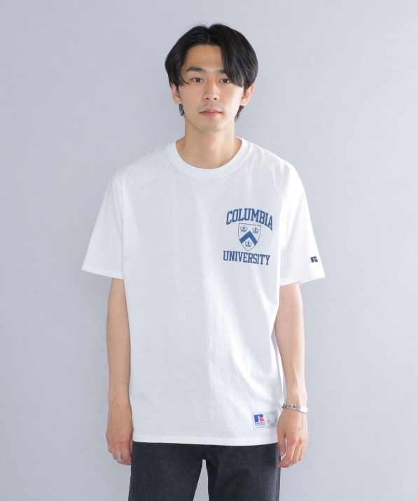 SHIPS別注】RUSSELL ATHLETIC: カレッジ プリント Tシャツ2: Tシャツ