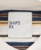 RE...SHIPS: USコットン サーフ ボーダー Tシャツ