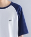 *【SHIPS別注】PENNEYS: FOX ロゴ ワッペン ラグラン ベースボール Tシャツ