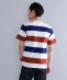 SHIPS: japan quality ワイドボーダー Vネック Tシャツ