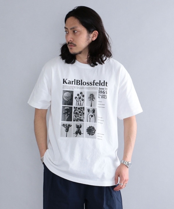 SHIPS: Karl Blossfeldt フォト プリント Tシャツ: Tシャツ/カットソー ...