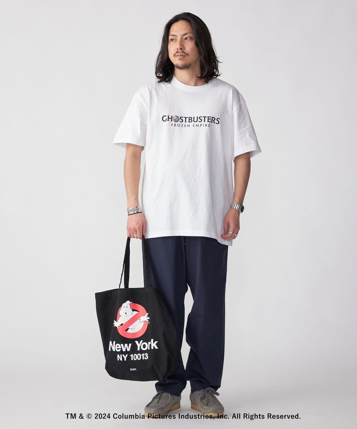 SHIPS: GHOSTBUSTERS MOVIE LOGO TEE: Tシャツ/カットソー SHIPS 公式