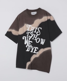 NOMARHYTHM TEXTILE: HAND DYE TWIST TEE PRINT