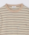 tone: DOUBLE STITCH SHORT SLEEVE T SHIRT STRIPE