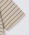tone: DOUBLE STITCH SHORT SLEEVE T SHIRT STRIPE