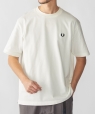 �ySHIPS�ʒ��zFRED PERRY: �����|�C���g���S �s�P T�V���c 26SS �z���C�g