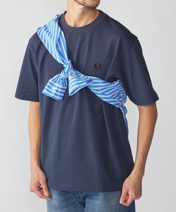 �ySHIPS�ʒ��zFRED PERRY: �����|�C���g���S �s�P T�V���c 26SS