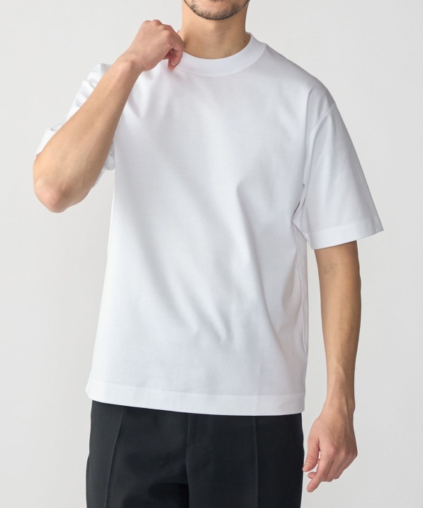 SHIPS: MADE IN JAPAN �N���[�l�b�N �n�C�Q�[�W �|���` ���C�g T�V���c