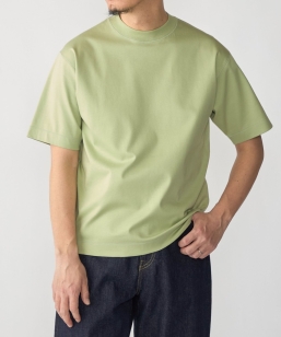 SHIPS: MADE IN JAPAN �N���[�l�b�N �n�C�Q�[�W �|���` ���C�g T�V���c