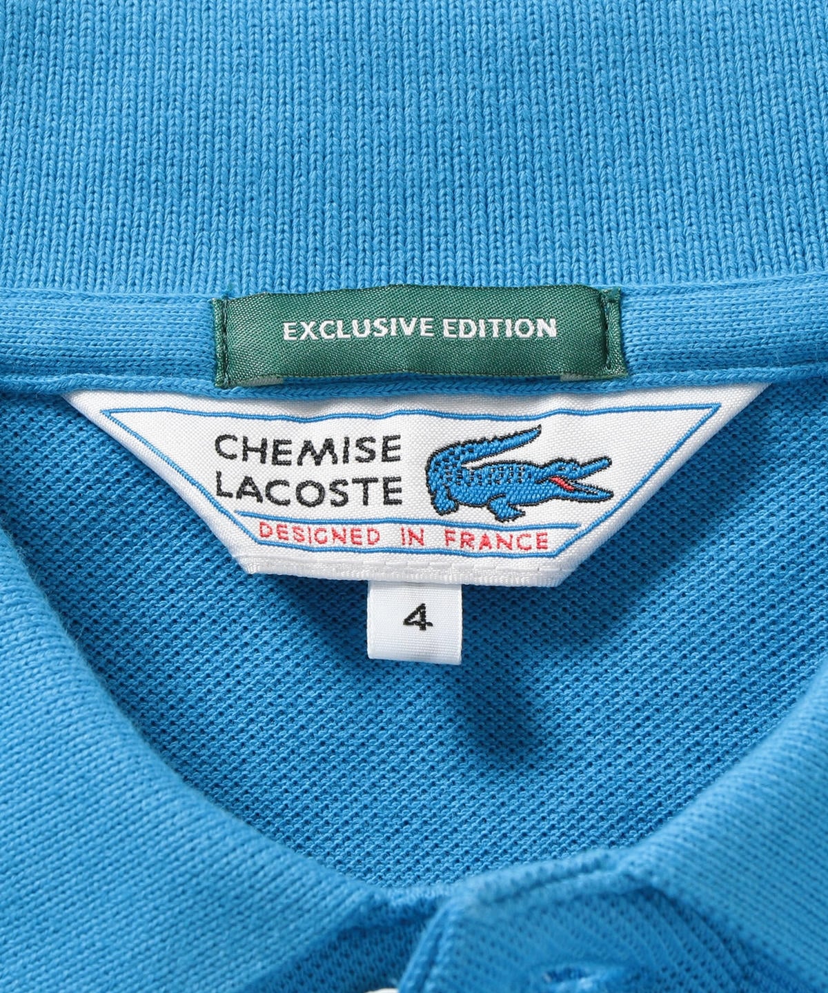 lacoste 20ss ビッグニットポロ