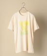 .cvs: AMANE MURAKAMI グラフィックデザイン Tシャツ No.2 サンドベージュ