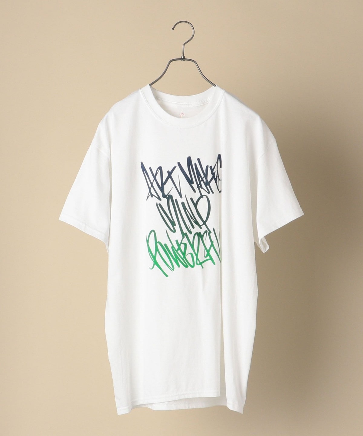 .cvs: AMANE MURAKAMI グラフィックデザイン Tシャツ No.2 ホワイト